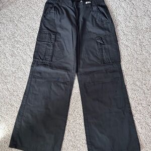H&M Divided wide leg cargo pants
